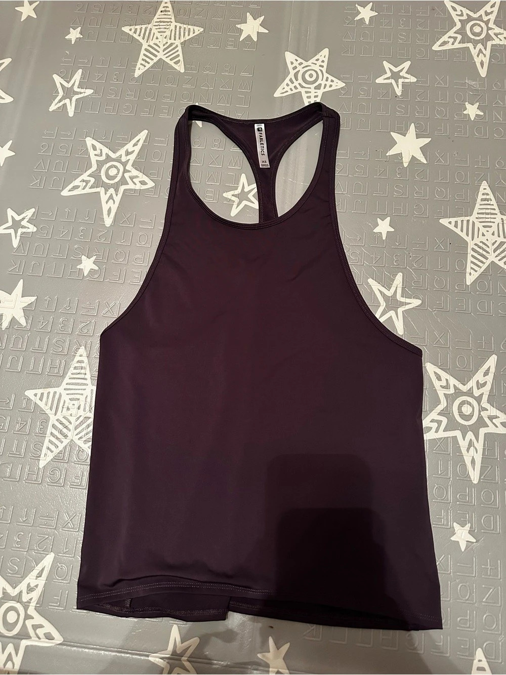 Fabletics Women's Athletic Tank Top in Purple XS Like New